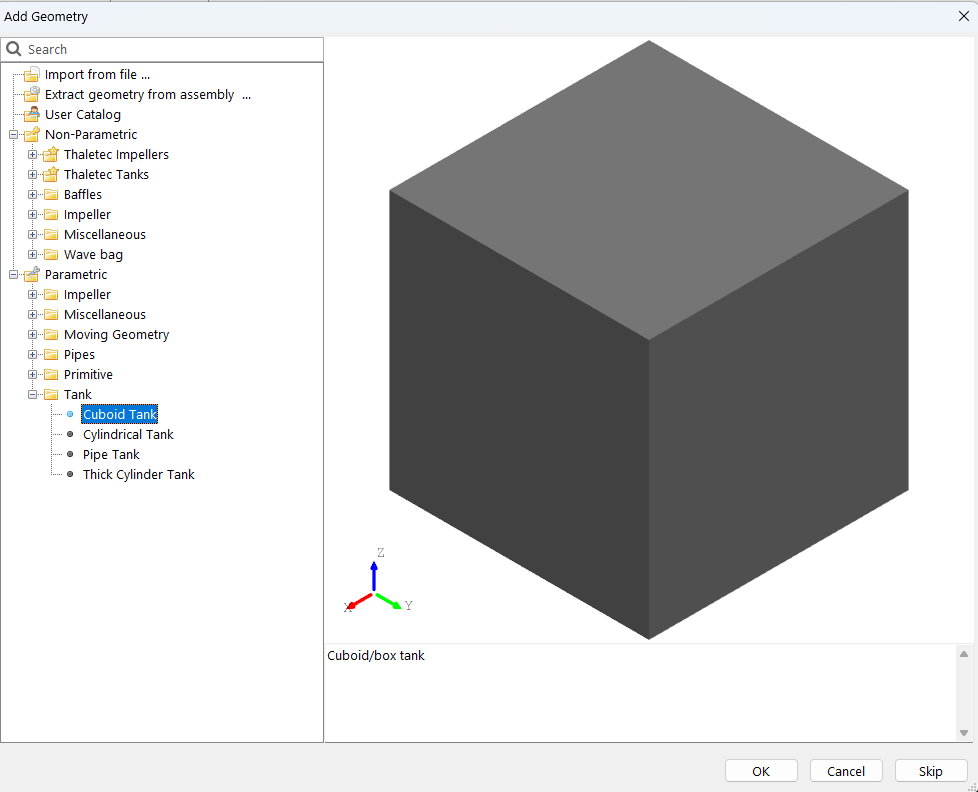 image of Add Geometry Form